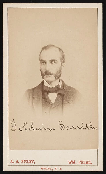 Portrait of Goldwin Smith (1823-1910), Circa 1870s. Creator: Purdy & Frear