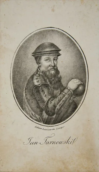 Framed Print : Portrait of the Grand Crown Hetman Jan Amor Tarnowski (1488-1561), c. 1830. Creator: Lesniewski, Adam (active 1828-1850) Framed Print : Portrait of the Grand Crown Hetman Jan Amor Tarnowski (1488-1561), c. 1830. Creator: Lesniewski, Adam (active 1828-1850)