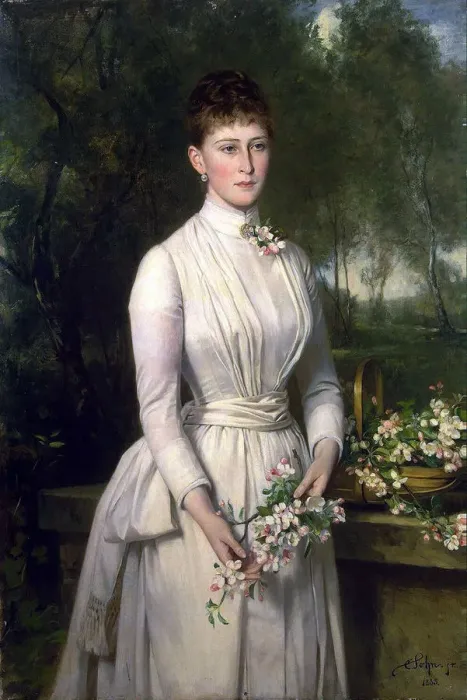 Framed Print : Portrait of Grand Duchess Elizaveta Fyodorovna, (1864?1918), 1885 Framed Print : Portrait of Grand Duchess Elizaveta Fyodorovna, (1864?1918), 1885