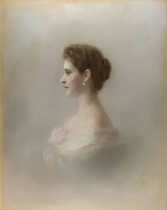 Framed Print : Portrait of Grand Duchess Elizaveta Fyodorovna, Princess Elizabeth of Hesse and by Rhine, 1896 Framed Print : Portrait of Grand Duchess Elizaveta Fyodorovna, Princess Elizabeth of Hesse and by Rhine, 1896