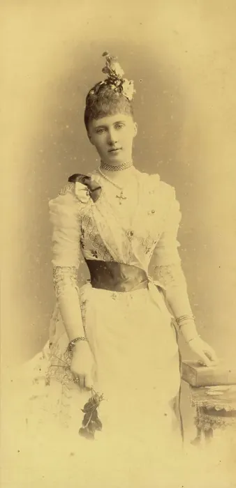 Framed Print : Portrait of Grand Duchess Elizaveta Mavrikievna of Russia (1865-1927), c. 1883-1884 Framed Print : Portrait of Grand Duchess Elizaveta Mavrikievna of Russia (1865-1927), c. 1883-1884