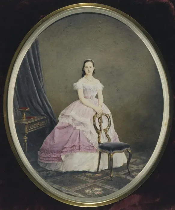 Framed Print : Portrait of Grand Duchess Olga Constantinovna of Russia (1851-1926) Framed Print : Portrait of Grand Duchess Olga Constantinovna of Russia (1851-1926)