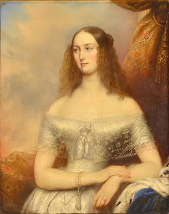 Framed Print : Portrait of Grand Duchess Olga Nikolaevna of Russia (1822-1892), Queen of Wurttemberg Framed Print : Portrait of Grand Duchess Olga Nikolaevna of Russia (1822-1892), Queen of Wurttemberg