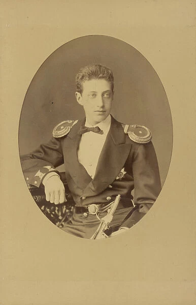 Portrait of Grand Duke Constantine Constantinovich of Russia (1858-1915), c. 1874