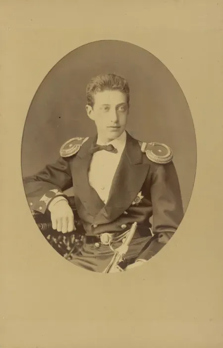 Framed Print : Portrait of Grand Duke Constantine Constantinovich of Russia (1858-1915), c. 1874 Framed Print : Portrait of Grand Duke Constantine Constantinovich of Russia (1858-1915), c. 1874