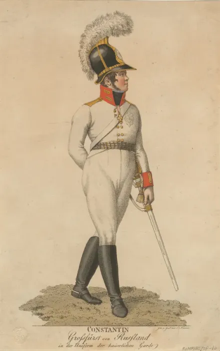 Framed Print : Portrait of Grand Duke Constantine Pavlovich of Russia (1779-1831), 1807. Artist: Henne Framed Print : Portrait of Grand Duke Constantine Pavlovich of Russia (1779-1831), 1807. Artist: Henne