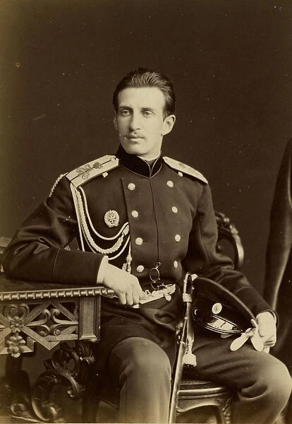 Portrait of Grand Duke Nicholas Constantinovich of Russia (1850-1918), 1874