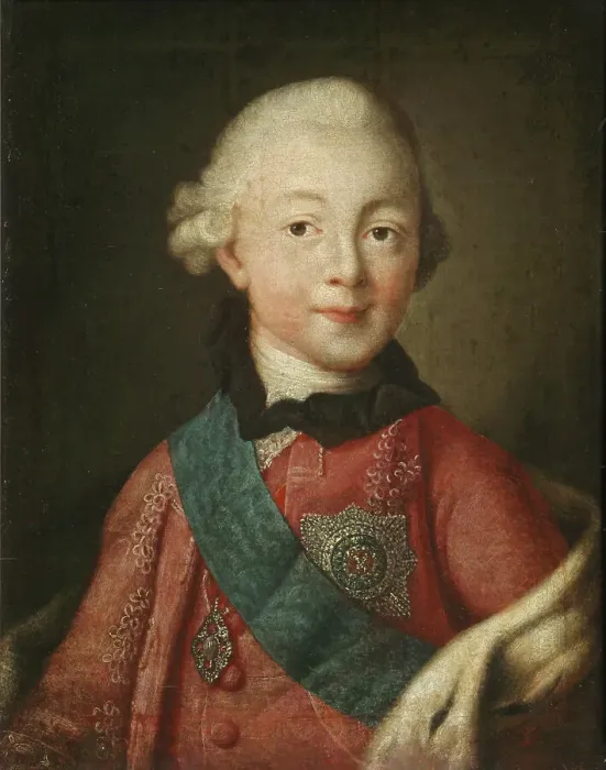 Framed Print : Portrait of Grand Duke Pavel Petrovich (1754-1801), 1765. Artist: Antropov, Alexei Petrovich (1716-1795) Framed Print : Portrait of Grand Duke Pavel Petrovich (1754-1801), 1765. Artist: Antropov, Alexei Petrovich (1716-1795)