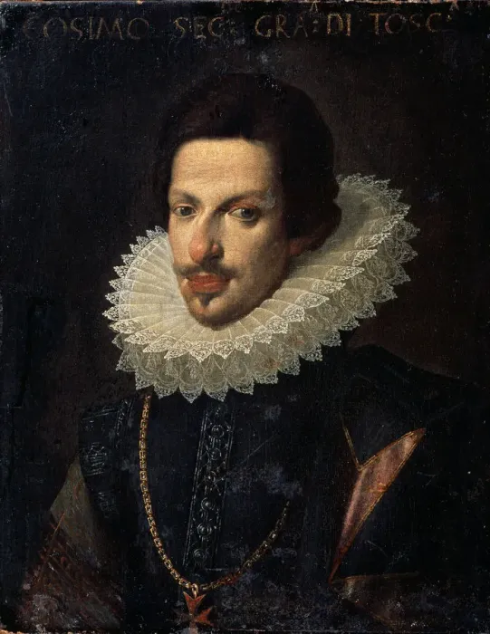 Framed Print : Portrait of Grand Duke of Tuscany Cosimo II de Medici, 17th century. Artist: Justus Sustermans Framed Print : Portrait of Grand Duke of Tuscany Cosimo II de Medici, 17th century. Artist: Justus Sustermans