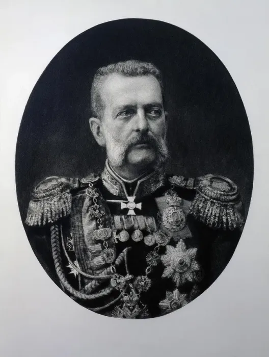 Framed Print : Portrait of Grand Duke Vladimir Alexandrovich of Russia (1847-1909) Framed Print : Portrait of Grand Duke Vladimir Alexandrovich of Russia (1847-1909)