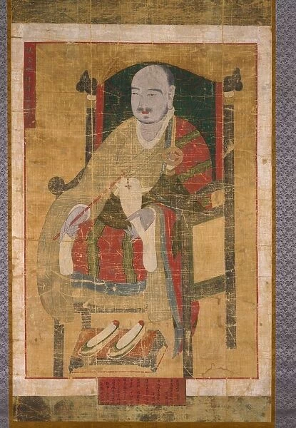 Portrait of the Great Master Seosan, late 17th-18th century. Creator: Unknown