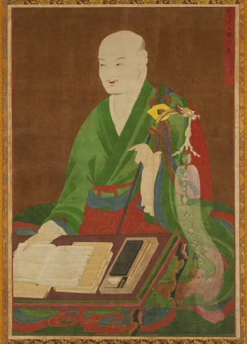 Framed Print : Portrait of the Great Master Yeongwoldang Eungjin, 1700s. Creator: Unknown Framed Print : Portrait of the Great Master Yeongwoldang Eungjin, 1700s. Creator: Unknown