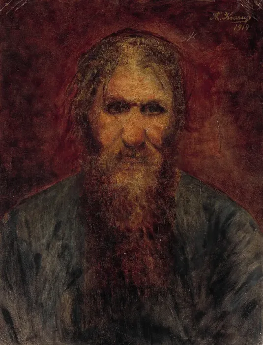Framed Print : Portrait of Grigori Yefimovich Rasputin (1869-1916), 1914. Creator: Krarup, Theodora Framed Print : Portrait of Grigori Yefimovich Rasputin (1869-1916), 1914. Creator: Krarup, Theodora