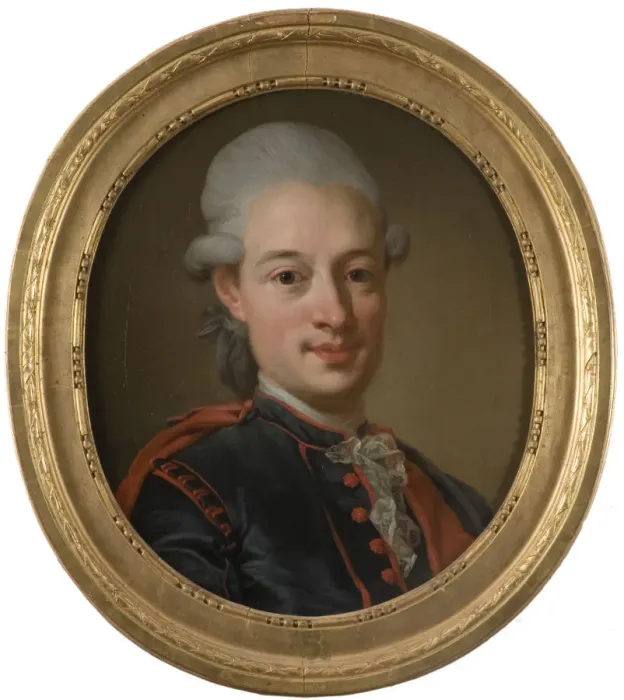 Framed Print : Portrait of Gudmund Joran Adlerbeth (1751-1818), 1780 Framed Print : Portrait of Gudmund Joran Adlerbeth (1751-1818), 1780