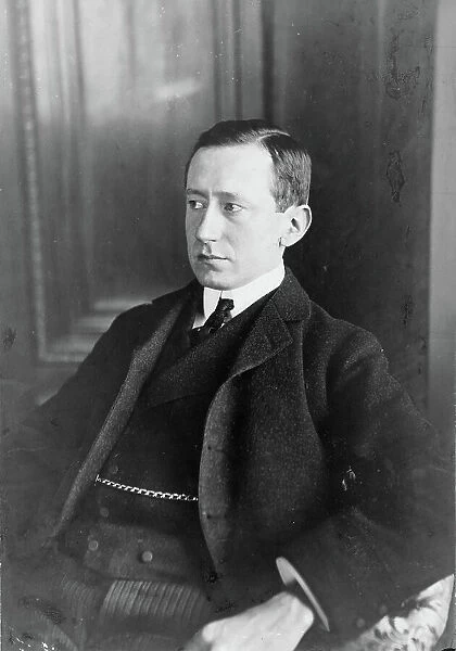Portrait of Guglielmo Marconi (1874-1937), c. 1903. Creator: Anonymous