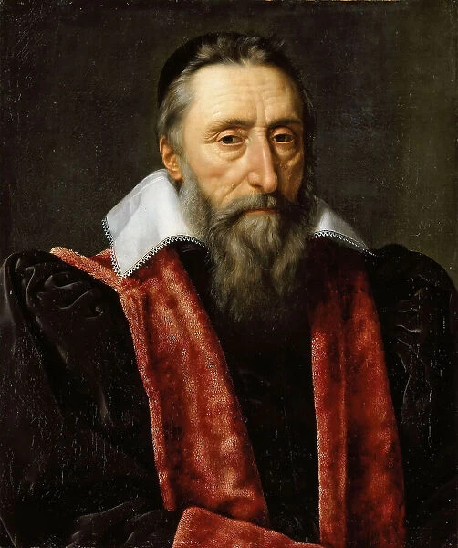 Portrait of Guillaume du Vair (1556-1621), c. 1615-1620. Creator: Pourbus, Frans (II), (School)