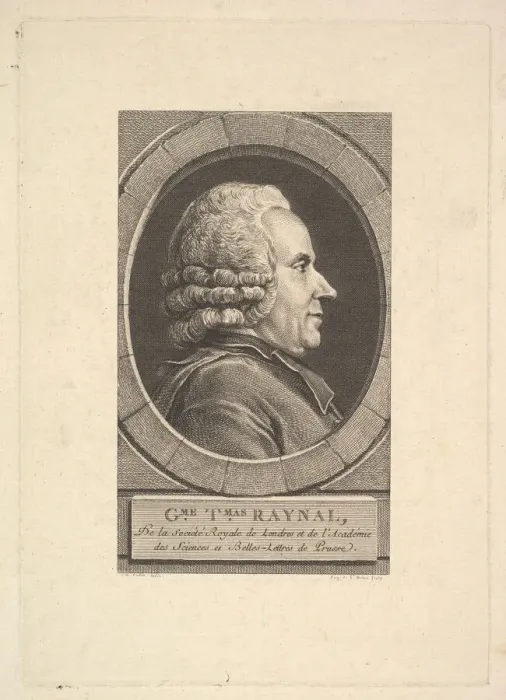 Framed Print : Portrait of Guillaume-Thomas Raynal, 1773. Creator: Augustin de Saint-Aubin Framed Print : Portrait of Guillaume-Thomas Raynal, 1773. Creator: Augustin de Saint-Aubin