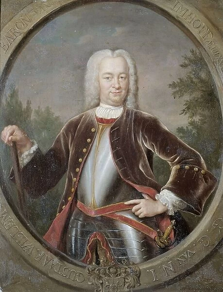 Portrait of Gustaaf Willem, Baron van Imhoff, Governor-General of the Dutch East India Company, 1742 Creator: Jan Maurits Quinkhard