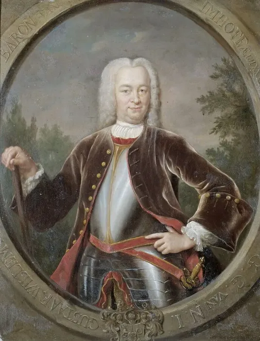 Framed Print : Portrait of Gustaaf Willem, Baron van Imhoff, Governor-General of the Dutch East India Company, 1742 Creator: Jan Maurits Quinkhard Framed Print : Portrait of Gustaaf Willem, Baron van Imhoff, Governor-General of the Dutch East India Company, 1742 Creator: Jan Maurits Quinkhard