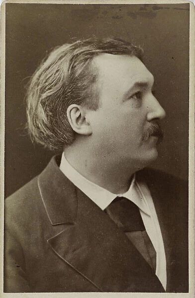Portrait of Gustave Dore(1833-1883), 1883. Creator: Photo studio Nadar