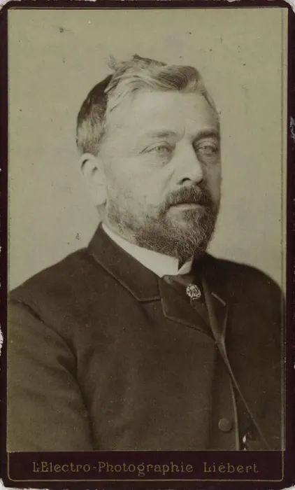 Framed Print : Portrait of Gustave Eiffel (1832-1923), ca. 1886-1890. Creator: Liebert Framed Print : Portrait of Gustave Eiffel (1832-1923), ca. 1886-1890. Creator: Liebert