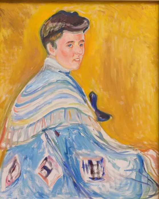 Framed Print : Portrait of Hanni Esche, 1905 Framed Print : Portrait of Hanni Esche, 1905