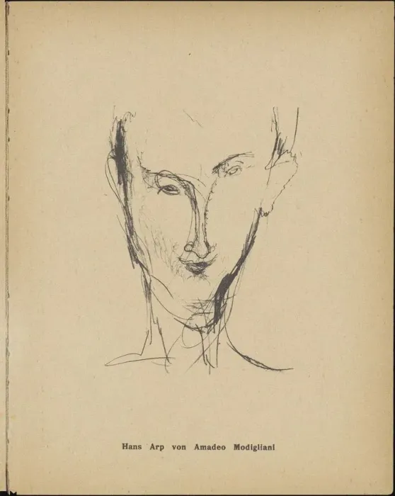 Framed Print : Portrait of Hans Arp (1886-1966), 1916. Creator: Modigliani, Amedeo (1884-1920) Framed Print : Portrait of Hans Arp (1886-1966), 1916. Creator: Modigliani, Amedeo (1884-1920)