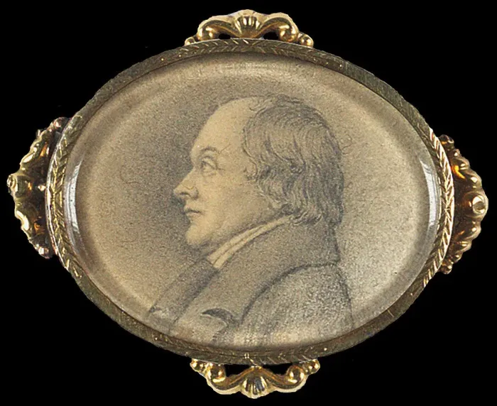 Framed Print : Portrait of Hans Georg Nageli (1773-1836) Framed Print : Portrait of Hans Georg Nageli (1773-1836)