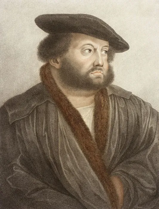 Framed Print : Portrait of Hans Holbein at Kensington Palace, 1798. Creator: Francesco Bartolozzi Framed Print : Portrait of Hans Holbein at Kensington Palace, 1798. Creator: Francesco Bartolozzi