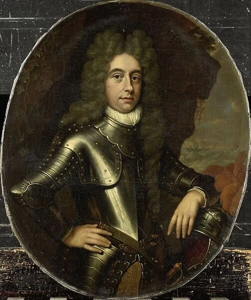 Portrait of Harmen Lijnslager (1664-1704), 1699. Creator: Johannes van Haensbergen