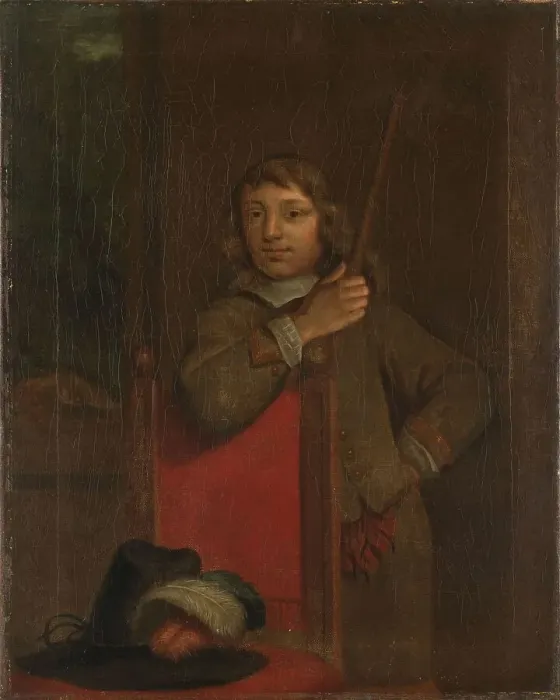 Framed Print : Portrait of Harmen van de Poll, Son of Jan van de Poll, 1650-1700. Creator: Unknown Framed Print : Portrait of Harmen van de Poll, Son of Jan van de Poll, 1650-1700. Creator: Unknown