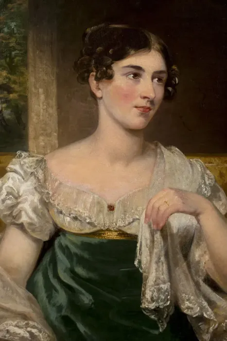 Framed Print : Portrait of Harriett Constance Smithson (1800-1854), 1825-1829 Framed Print : Portrait of Harriett Constance Smithson (1800-1854), 1825-1829