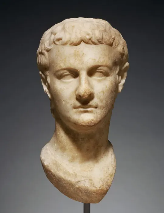 Framed Print : Portrait Head of Caligula, A.D. 37-41. Creator: Unknown Framed Print : Portrait Head of Caligula, A.D. 37-41. Creator: Unknown