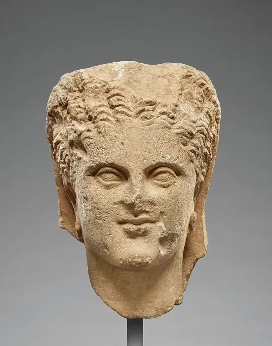 Framed Print : Portrait Head of a Female Figure, about 4th century B.C. Creator: Unknown Framed Print : Portrait Head of a Female Figure, about 4th century B.C. Creator: Unknown