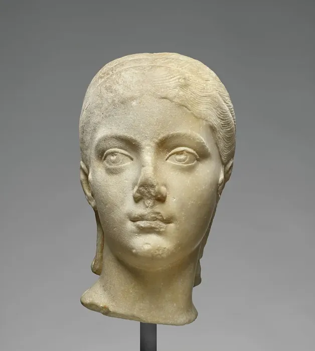 Framed Print : Portrait Head of Plautilla, A.D. 200-205. Creator: Unknown Framed Print : Portrait Head of Plautilla, A.D. 200-205. Creator: Unknown