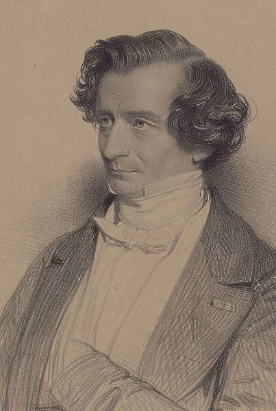 Portrait of Hector Berlioz (1803-1869), 1851
