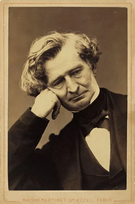 Framed Print : Portrait of Hector Berlioz (1803-1869). Creator: Photo studio Martinet Framed Print : Portrait of Hector Berlioz (1803-1869). Creator: Photo studio Martinet