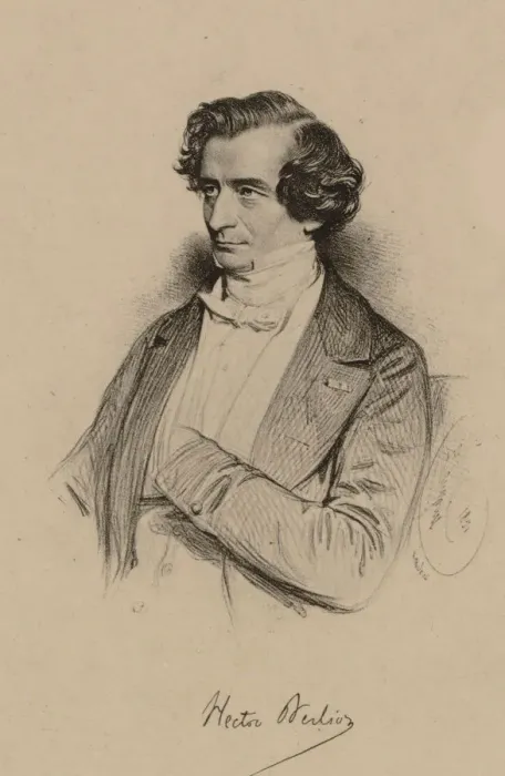 Framed Print : Portrait of Hector Berlioz (1803-1869), c. 1850 Framed Print : Portrait of Hector Berlioz (1803-1869), c. 1850