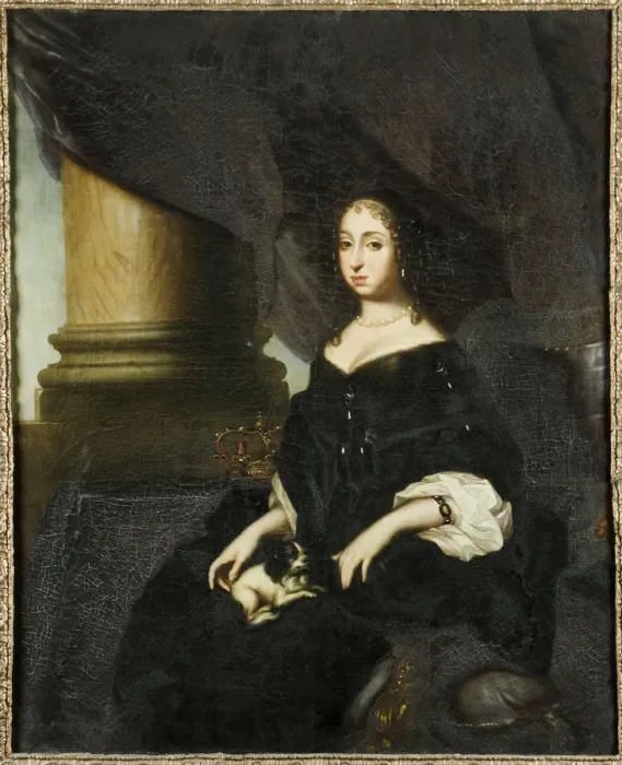 Framed Print : Portrait of Hedvig Eleonora of Holstein-Gottorp (1636-1715), Queen of Sweden, c. 1670 Framed Print : Portrait of Hedvig Eleonora of Holstein-Gottorp (1636-1715), Queen of Sweden, c. 1670