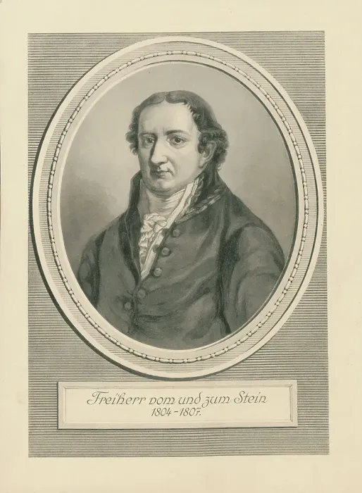 Framed Print : Portrait of Heinrich Friedrich Karl vom und zum Stein (1757-1831), 1804-1807. Creator: Anonymous Framed Print : Portrait of Heinrich Friedrich Karl vom und zum Stein (1757-1831), 1804-1807. Creator: Anonymous
