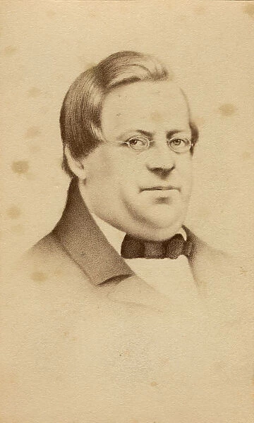 Portrait of Heinrich Marschner (1795-1861), Early 1860s