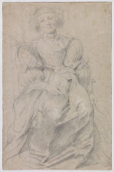Portrait of Helene Fourment, c. 1630-1631. Artist: Rubens, Pieter Paul (1577-1640)