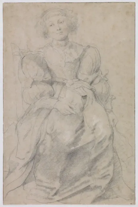 Framed Print : Portrait of Helene Fourment, c. 1630-1631. Artist: Rubens, Pieter Paul (1577-1640) Framed Print : Portrait of Helene Fourment, c. 1630-1631. Artist: Rubens, Pieter Paul (1577-1640)