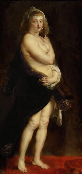 Portrait of Helene Fourment, ca 1636. Artist: Rubens, Pieter Paul (1577-1640)