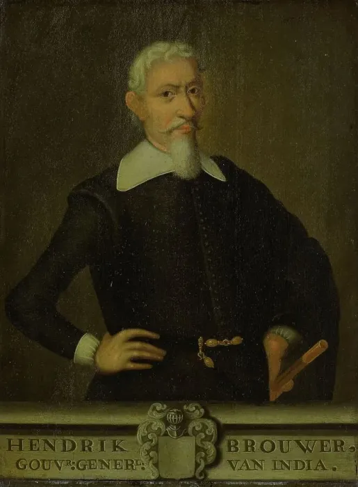 Framed Print : Portrait of Hendrik Brouwer, Governor-General of the Dutch East Indies, 1750-1800. Creator: Unknown Framed Print : Portrait of Hendrik Brouwer, Governor-General of the Dutch East Indies, 1750-1800. Creator: Unknown