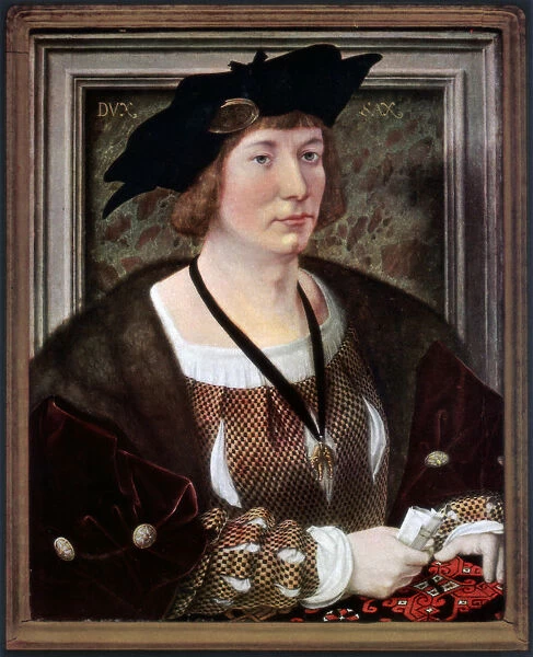 Portrait of Hendrik III, Count of Nassau-Breda, c1516-1517, (1927). Artist: Jan Gossaert