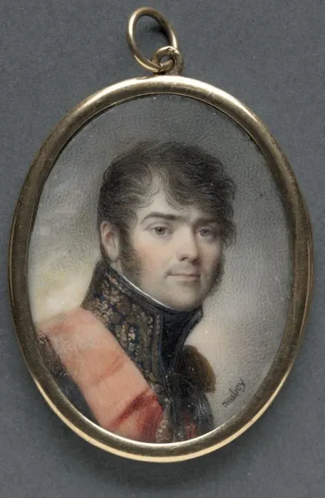 Framed Print : Portrait of Henri Gratien, Comte Bertrand, 1808. Creator: Jean-Baptiste Isabey (French, 1767-1855) Framed Print : Portrait of Henri Gratien, Comte Bertrand, 1808. Creator: Jean-Baptiste Isabey (French, 1767-1855)