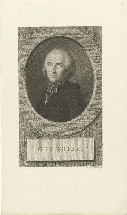 Framed Print : Portrait of Henri Gregoire (1750-1831), 1790s Framed Print : Portrait of Henri Gregoire (1750-1831), 1790s