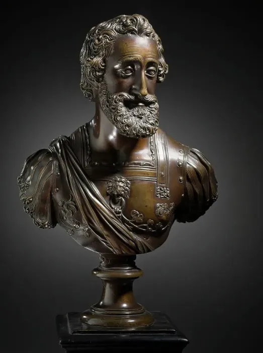 Framed Print : Portrait of Henri IV (1553-1610) (image 1 of 6), Probably 1601-1603. Creator: Barthelemy Prieur Framed Print : Portrait of Henri IV (1553-1610) (image 1 of 6), Probably 1601-1603. Creator: Barthelemy Prieur