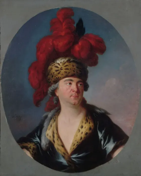 Framed Print : Portrait de Henri-Louis Lekain (1728-1778), dans le rôle de Gengis-Khan de l'Orphelin de... 1769. Creator: Simon Bernard Le Noir. Portrait de Henri-Louis Lekain (1728-1778), dans le rôle de Gengis-Khan de l'Orphelin de... 1769 Framed Print : Portrait de Henri-Louis Lekain (1728-1778), dans le rôle de Gengis-Khan de l'Orphelin de... 1769. Creator: Simon Bernard Le Noir. Portrait de Henri-Louis Lekain (1728-1778), dans le rôle de Gengis-Khan de l'Orphelin de... 1769